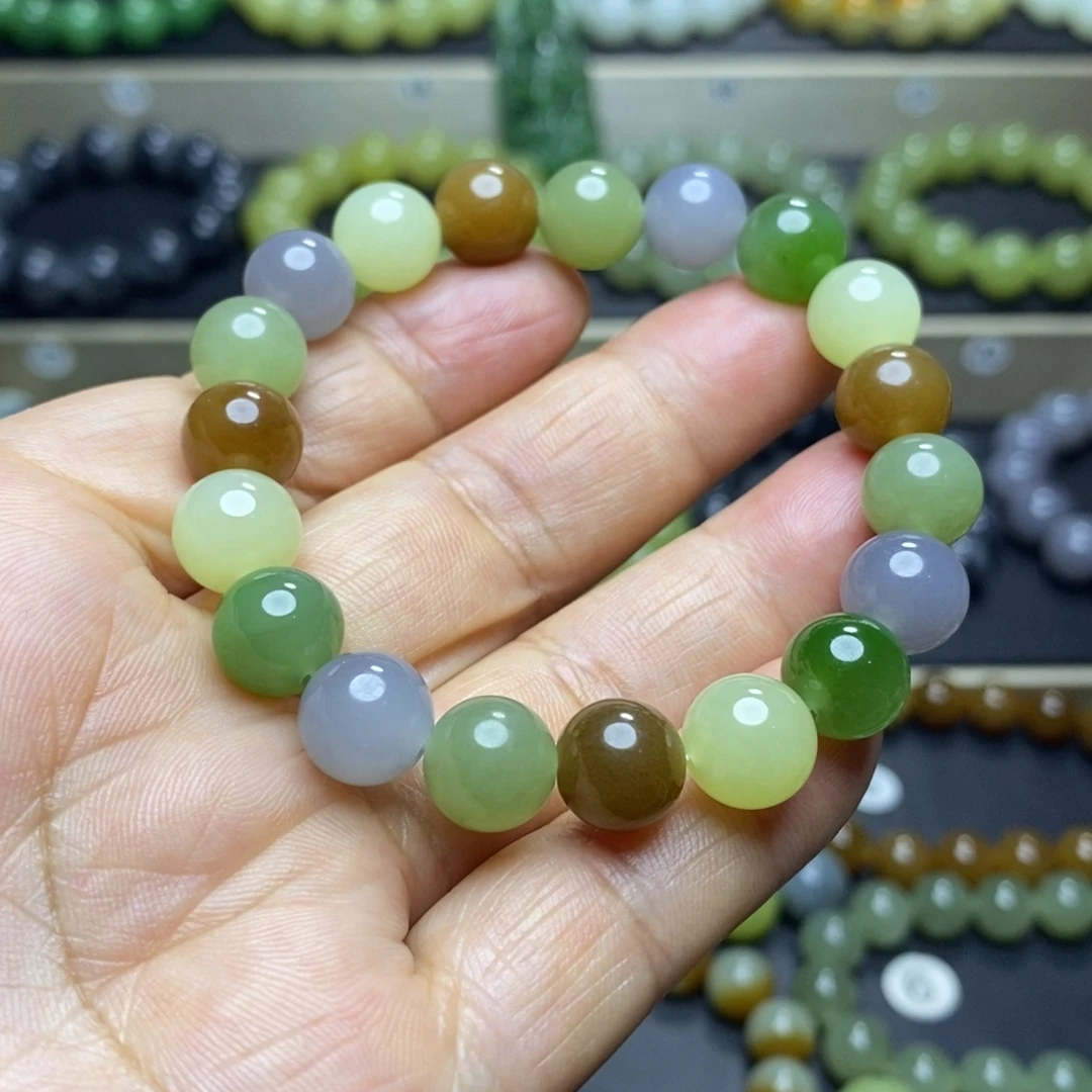 和田玉未镶嵌手串