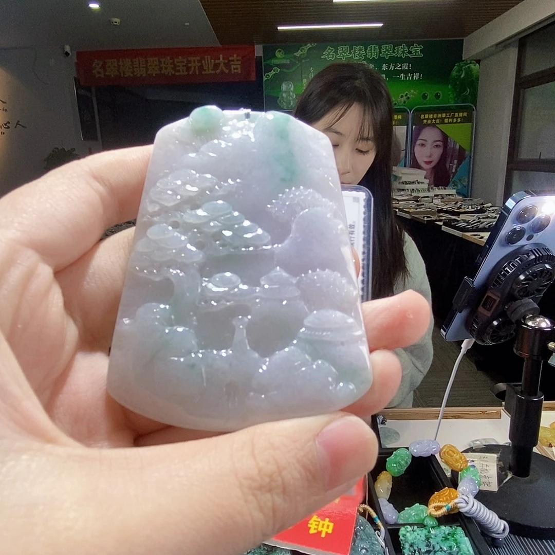 颈饰未镶嵌翡翠翡翠