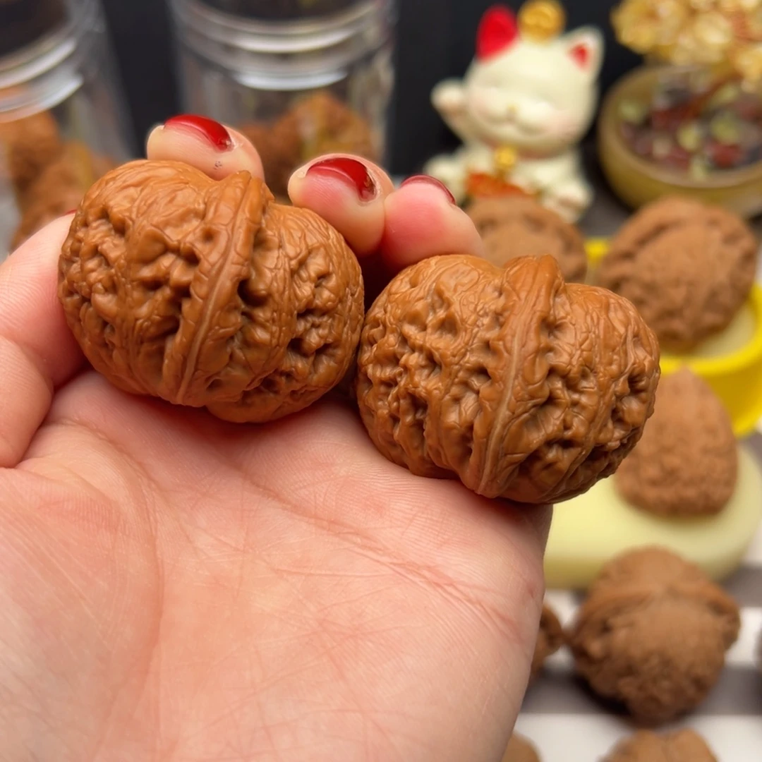 文玩核桃把件43精品全品元宝