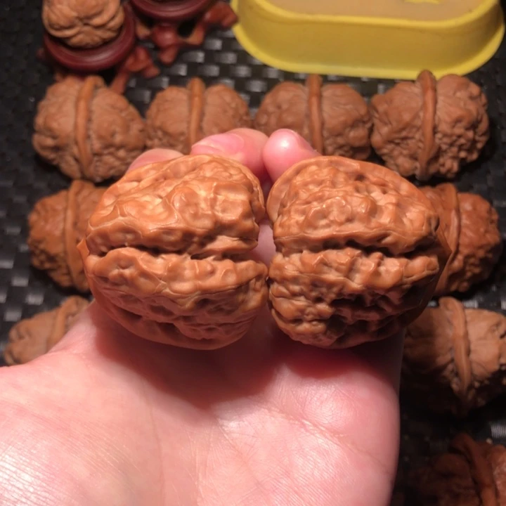 文玩核桃把件43毕业蛙王