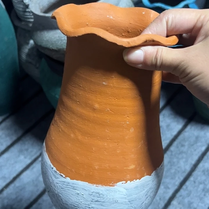 拼色花边高23口12默认打孔