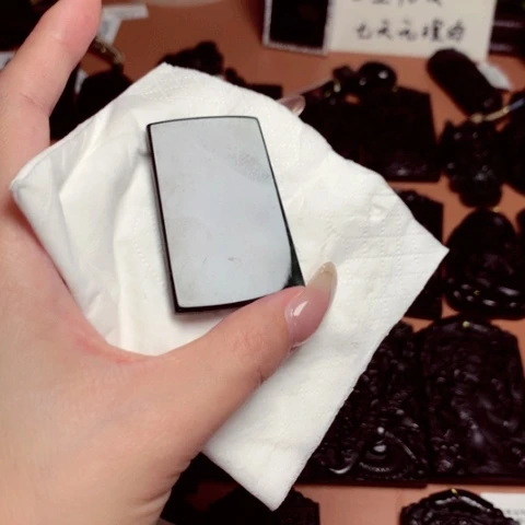 天然缅甸a货钢琴黑挂件