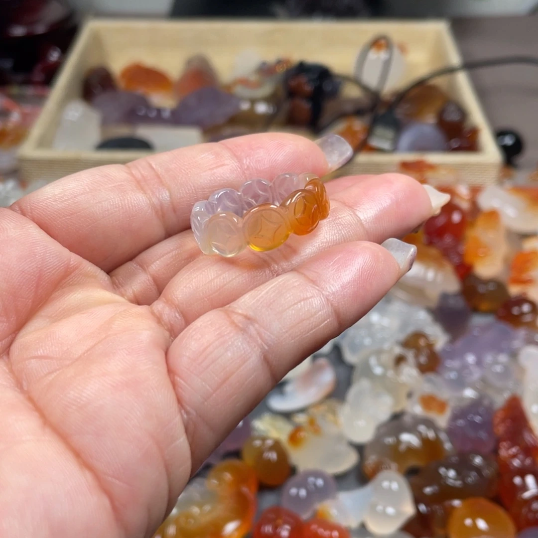 社***盟玛瑙/玉髓颈饰未镶嵌