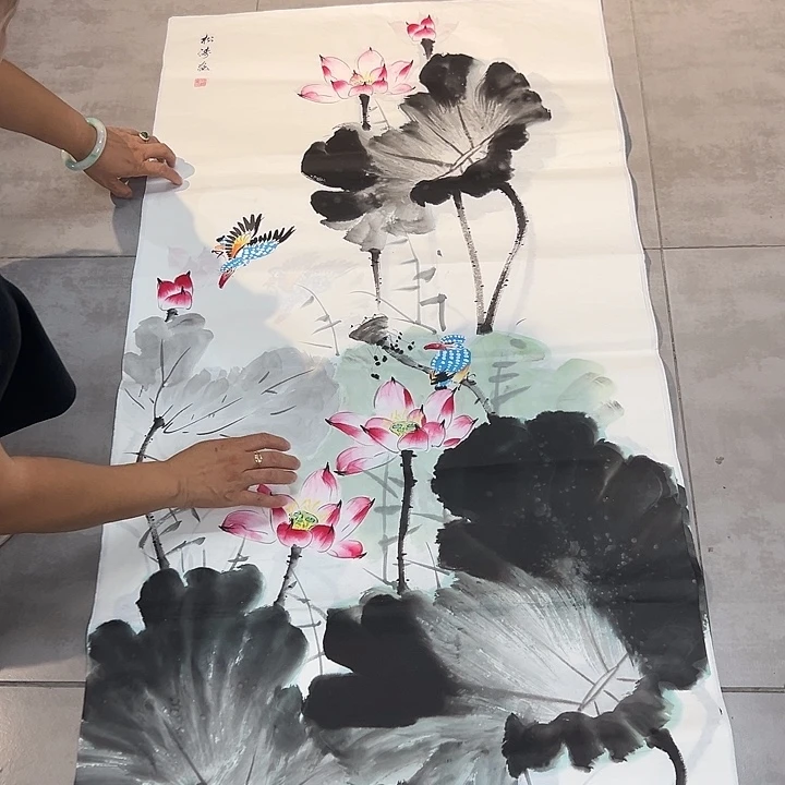 国画精品手绘国画作品