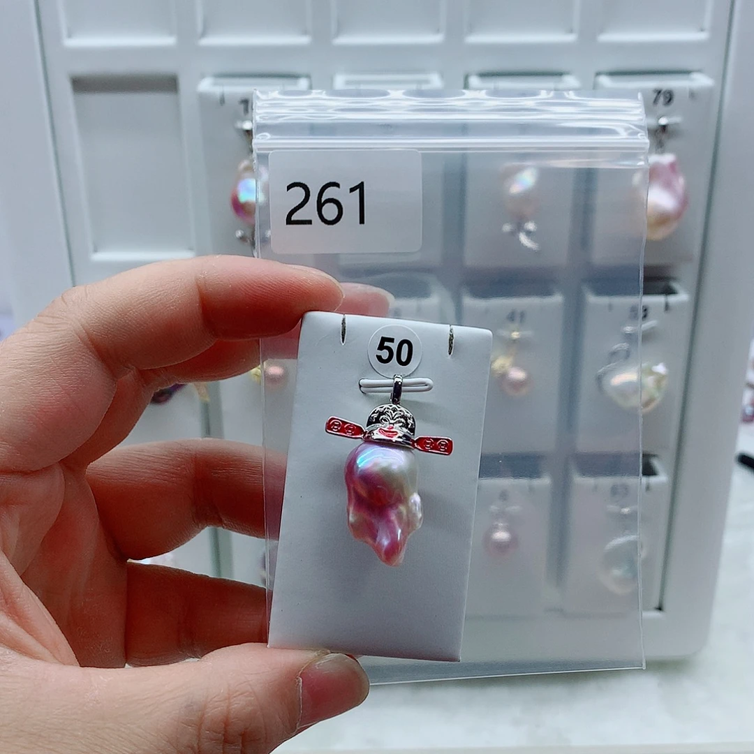 吊坠(不含链)淡水珍珠合金