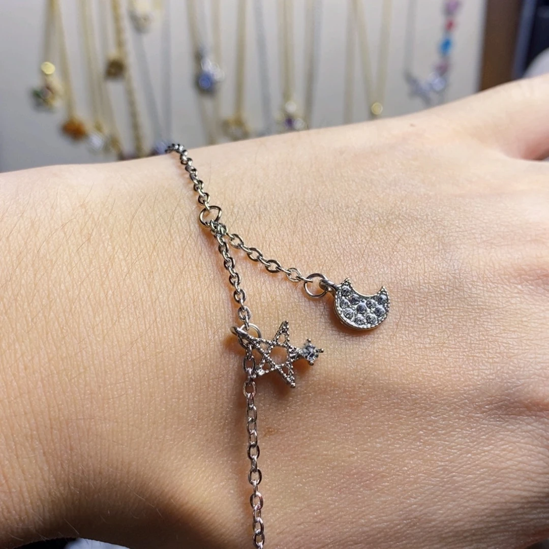 石英石铜合金手链