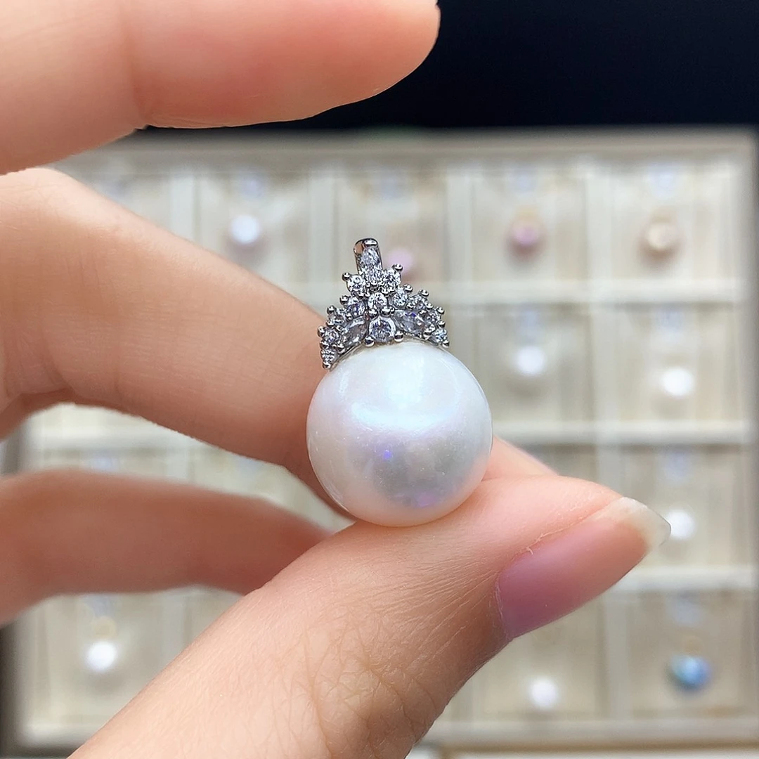 淡水珍珠合金颈饰