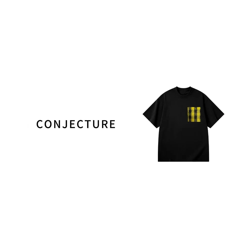 《54号链接-格纹口袋》春夏限定男女同款宽松潮流设计师款宽松T恤