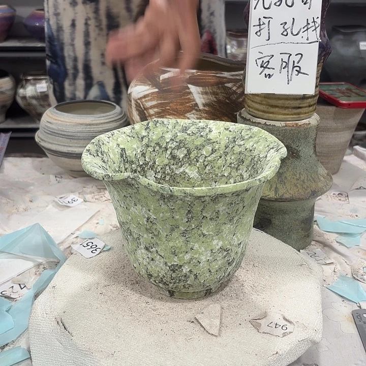 摆件高14,外口18,无孔4049