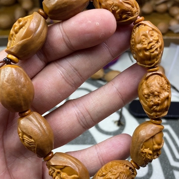 橄榄核手串/手链橄榄核雕工艺手串