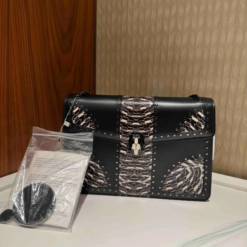 95新 BVLGARI/宝格丽 乱乱子中古/女士/单肩包/112226