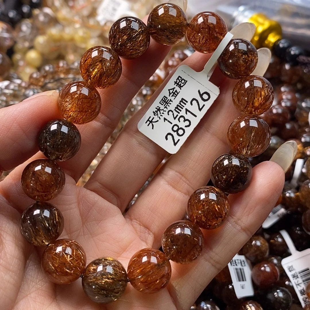 未镶嵌水晶手链水