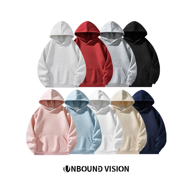 重磅秋冬潮流连帽卫衣情侣款休闲时尚宽松加厚百搭加绒上衣