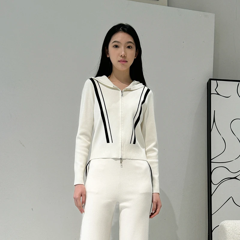 0012【CC王专属】HPLY荷比俪2024女装新品毛针织衫HDE11650133