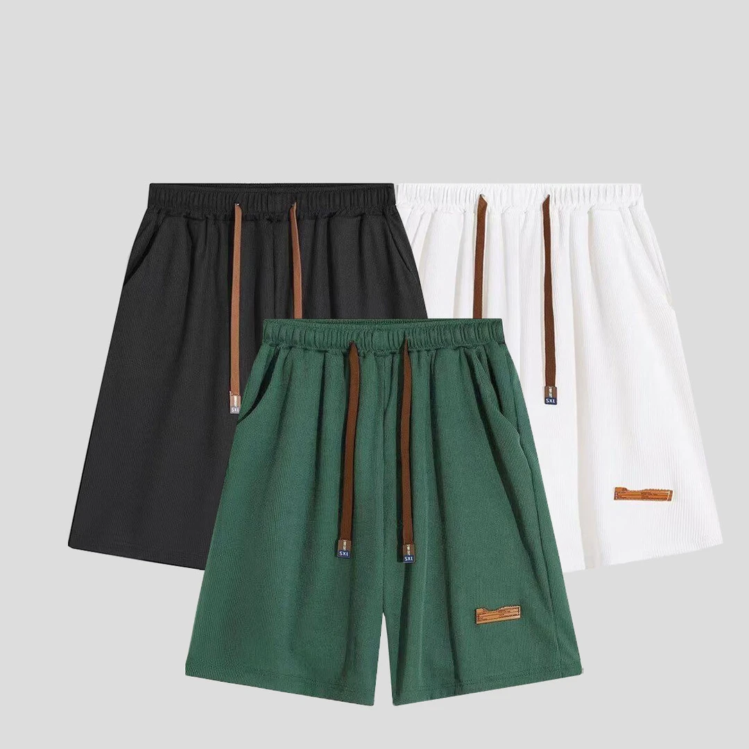 冰丝短裤男夏季宽松透气五分裤子男士垂感薄款弹力大码运动休闲裤