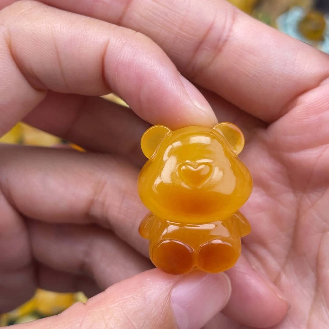 裸石琥珀未镶嵌蜜蜡