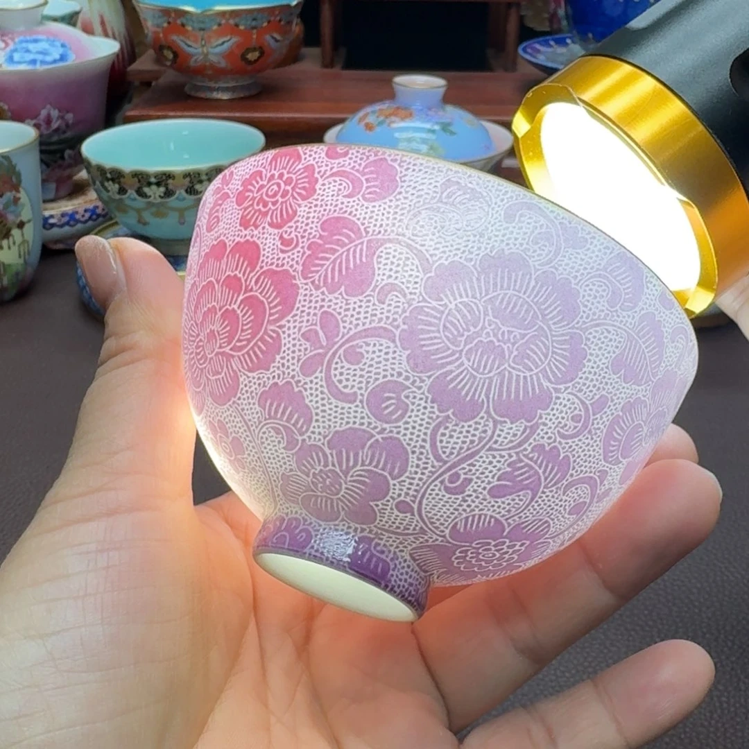 瓷片景德镇仿古手工制作精品展示