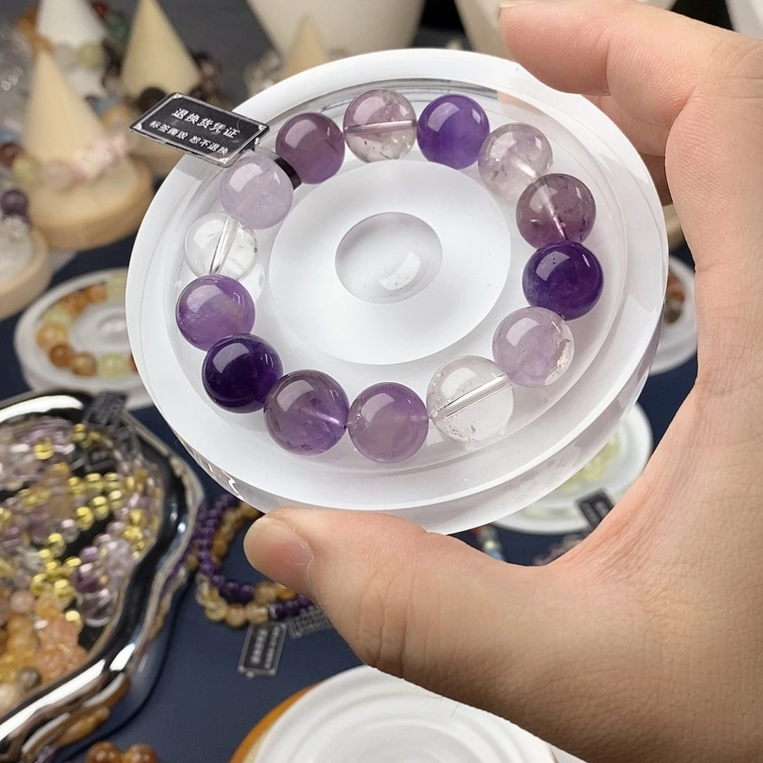 银S925镶嵌手链水晶