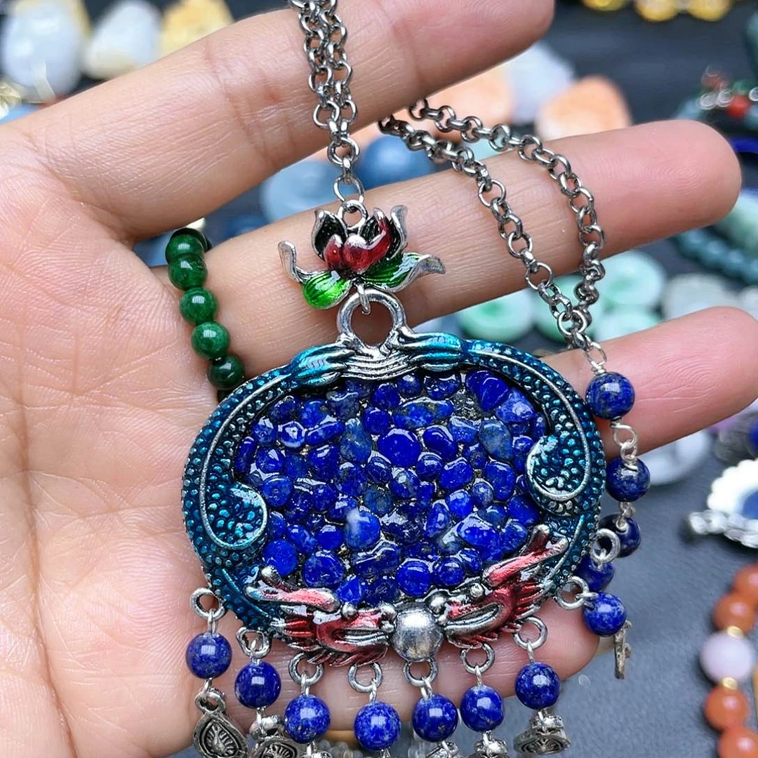 【闪购商品】青金石合金颈饰