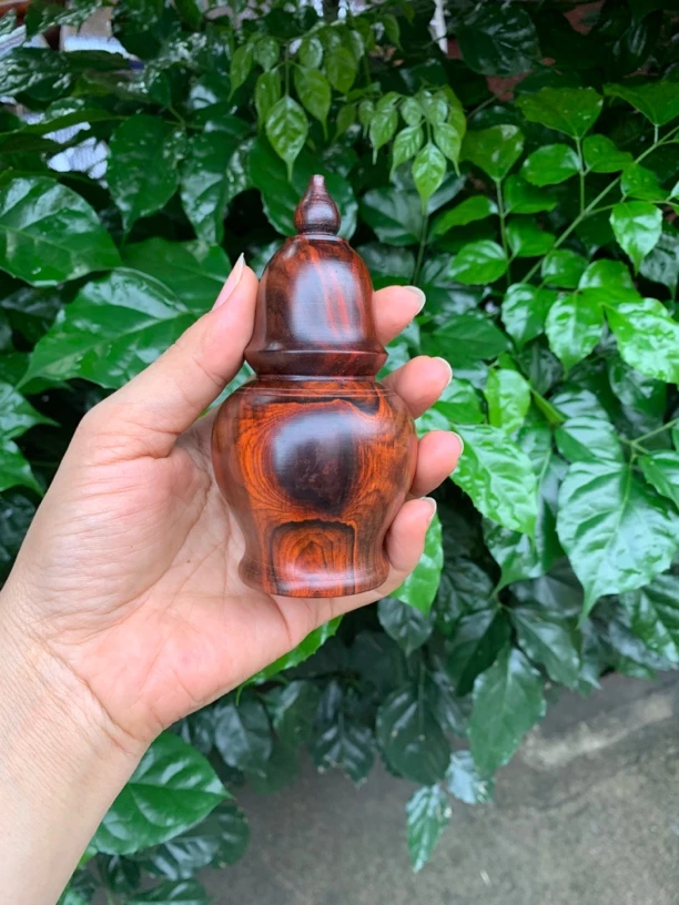 酸枝木将军牙签盒6x11