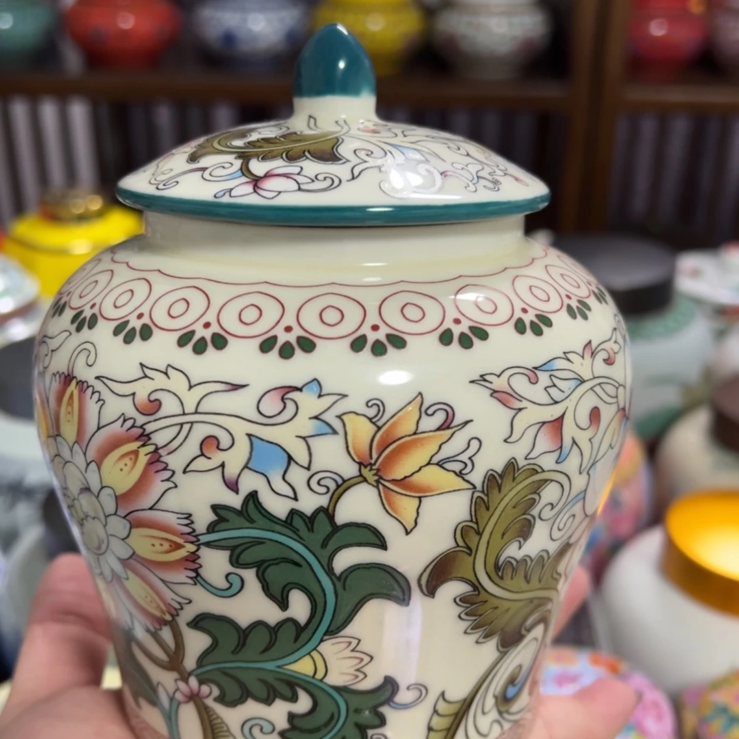 陶瓷密封罐茶叶罐