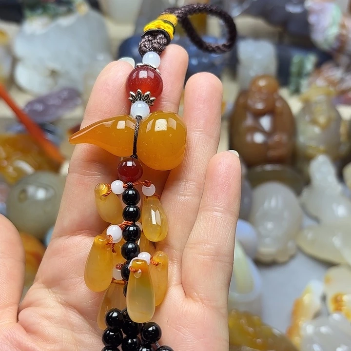 玛瑙/玉髓未镶嵌饰品