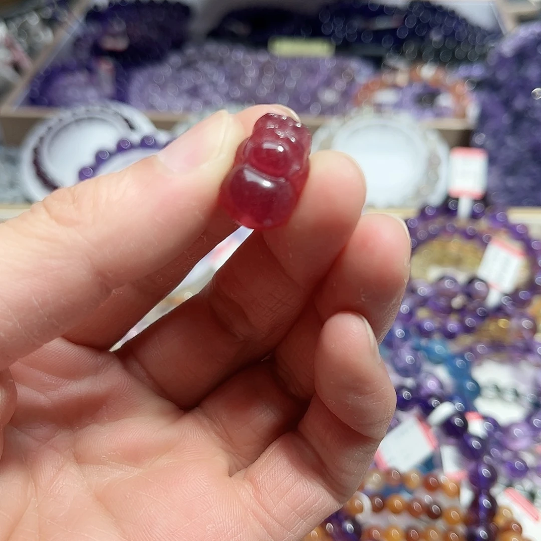 水晶手链未镶嵌W****娘草莓晶貔貅