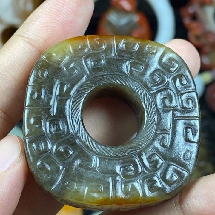 未镶嵌和田玉挂件银***滴