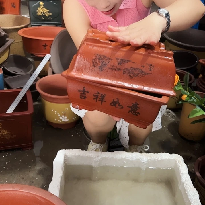 26+26红马槽花盆花盆花盆花盆