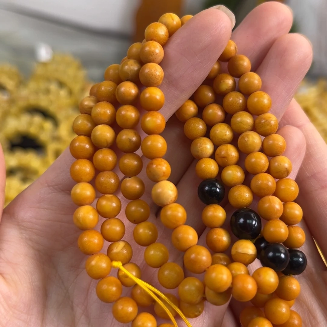 裸石琥珀未镶嵌6+石膏花蜡