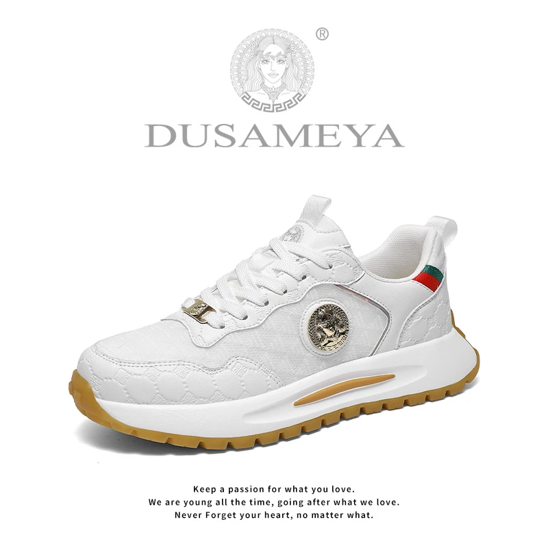 DUSAMEYA/杜莎米娅夏季透气情侣款舒适时尚潮流运动休闲阿甘鞋