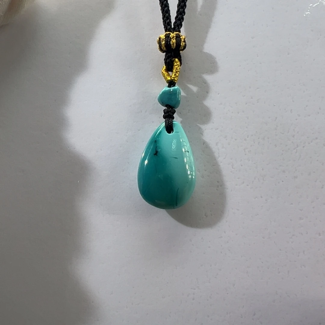 绿松石未镶嵌挂件