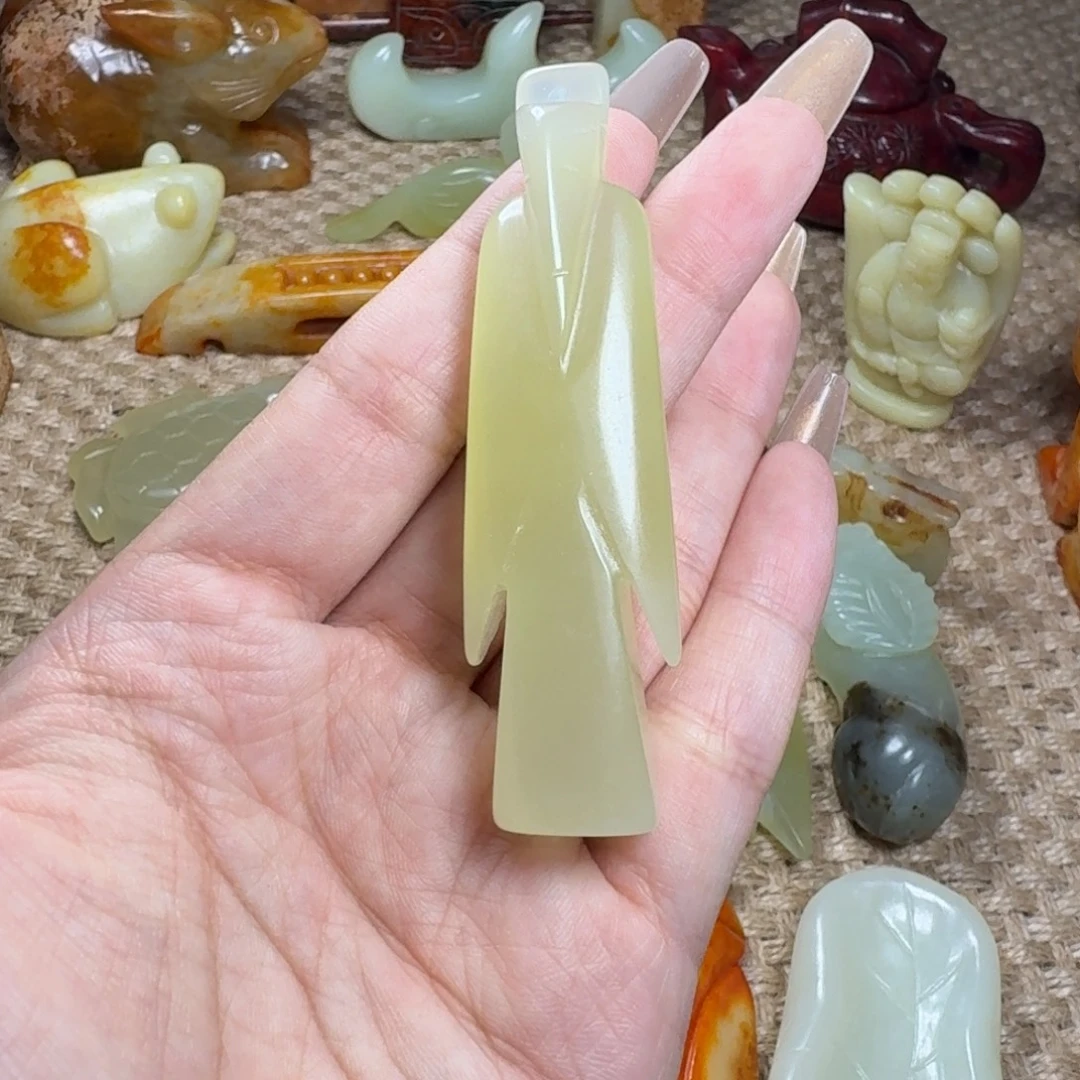 吊坠白玉菩提挂件