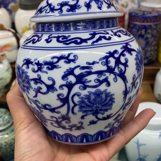 瓷片陶瓷密封罐茶叶罐