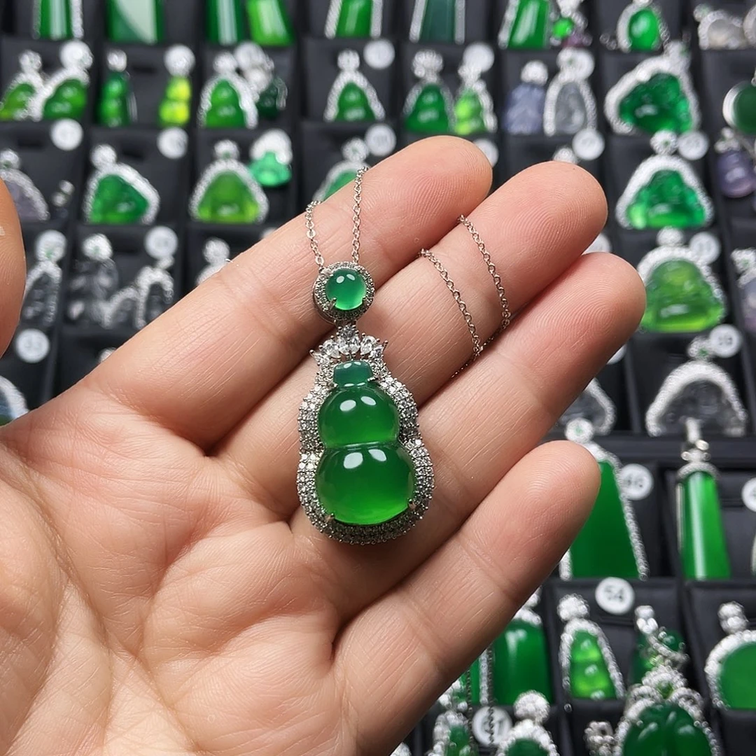 玛瑙/玉髓合金颈饰