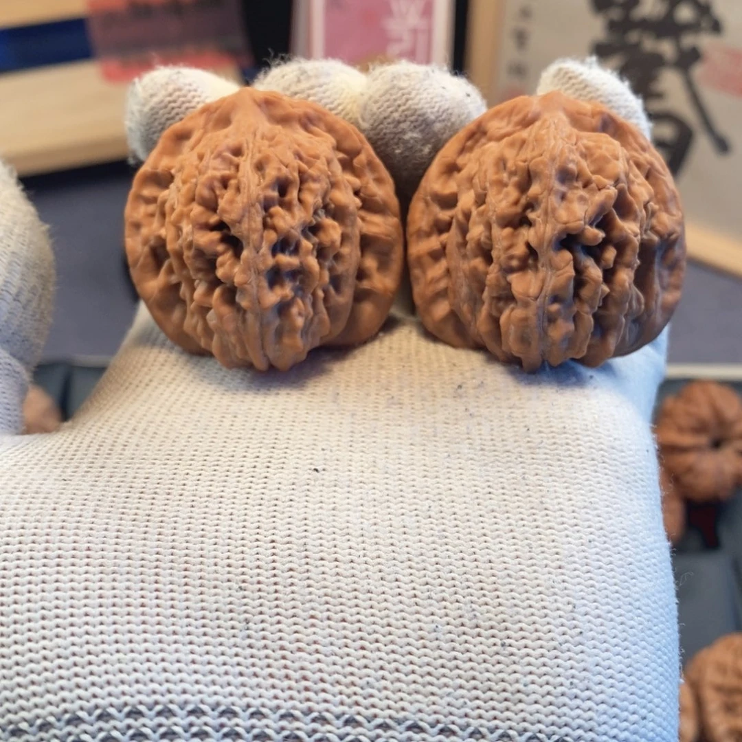 把件文玩核桃42尺挂月峰四座楼s423