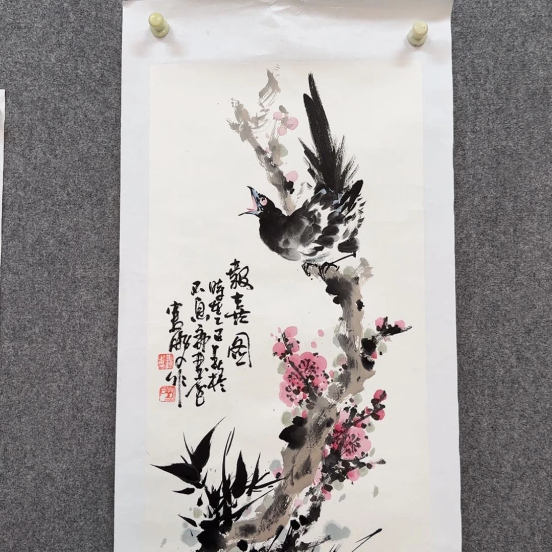 国画娄鹏老师手绘作品