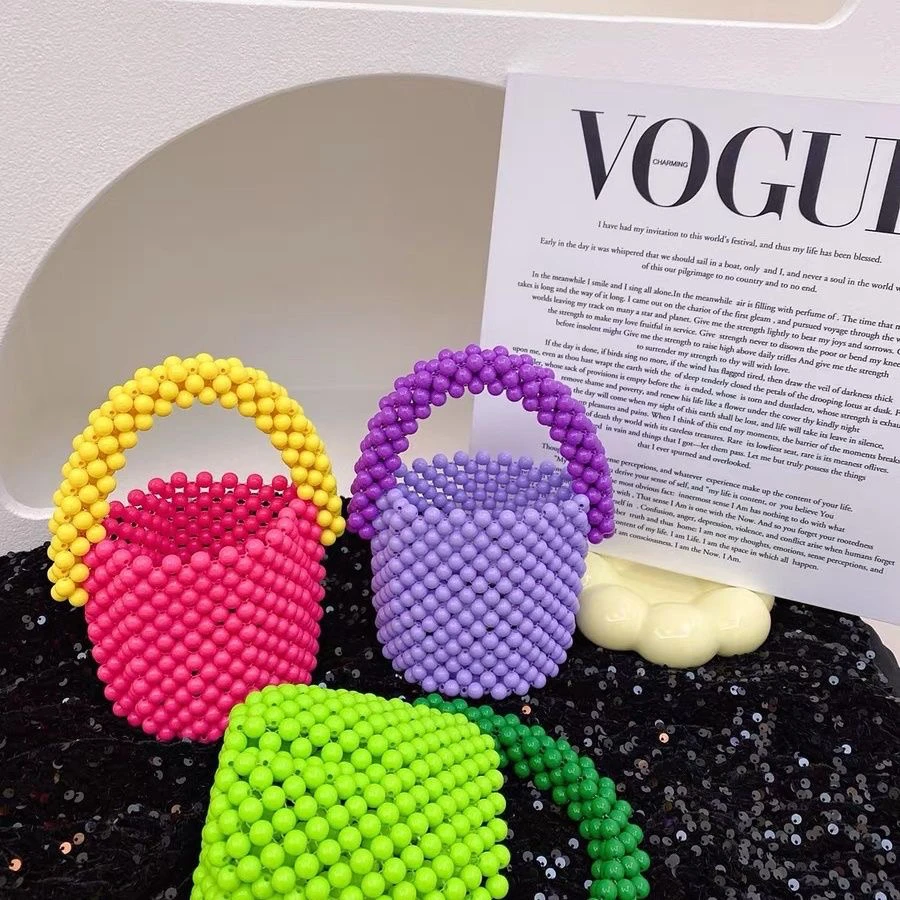 直播间福利款！编织包包ins个性小包