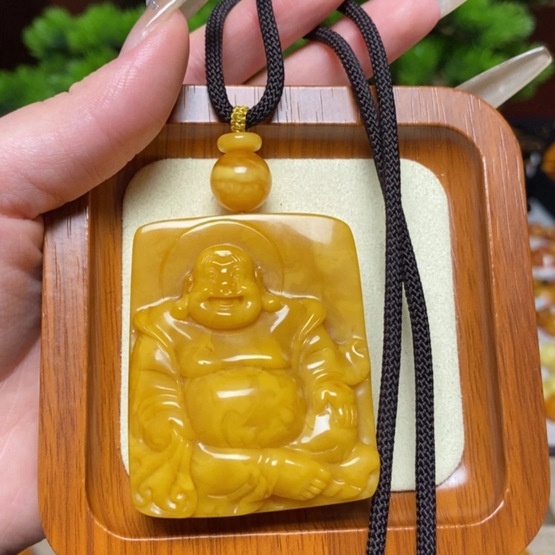 【闪购商品】蜜蜡颈饰未镶嵌项链