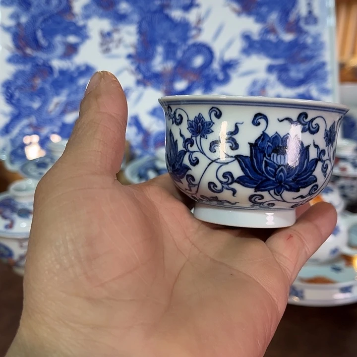 錡镇堂手工手绘杯