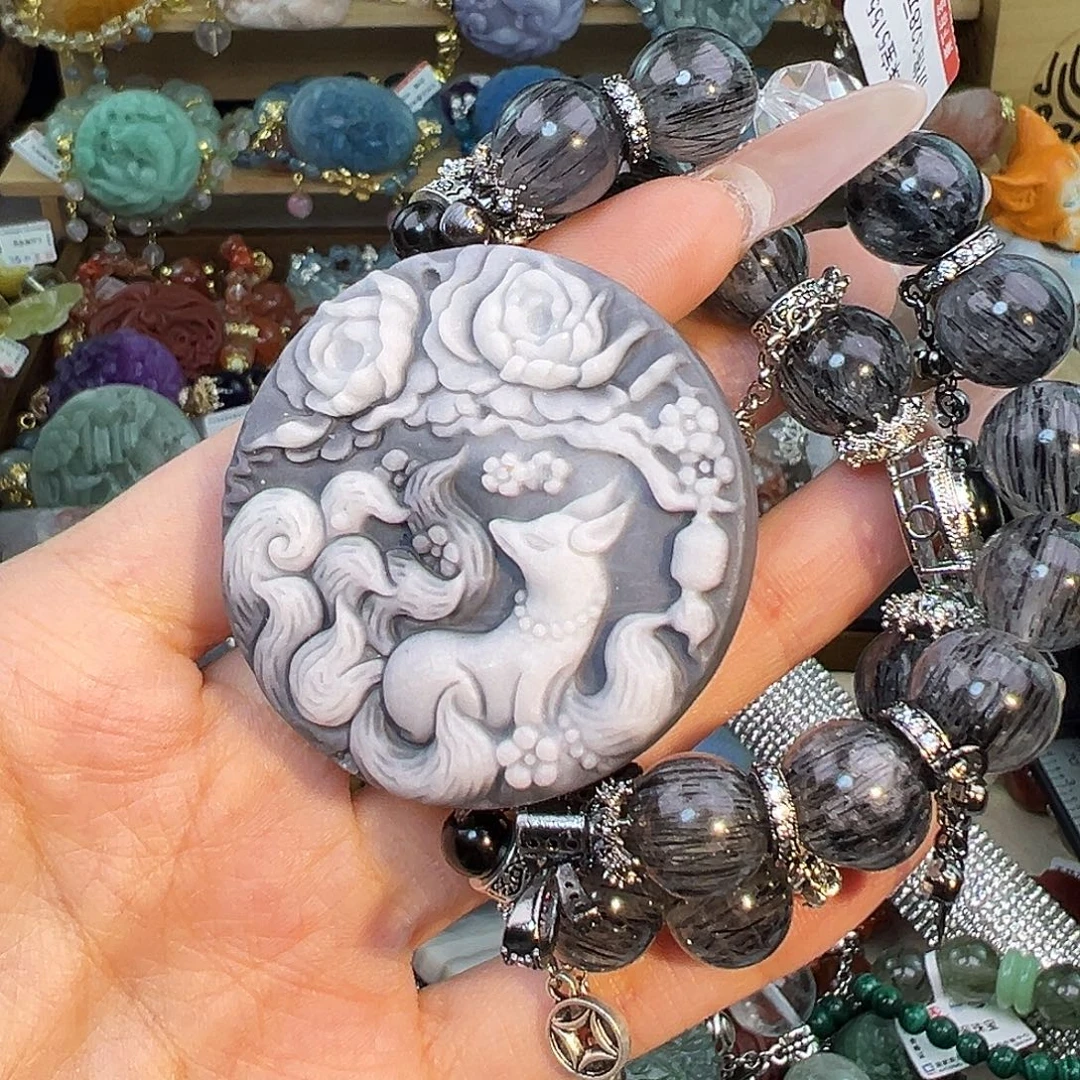 薄****水晶手串合金水晶