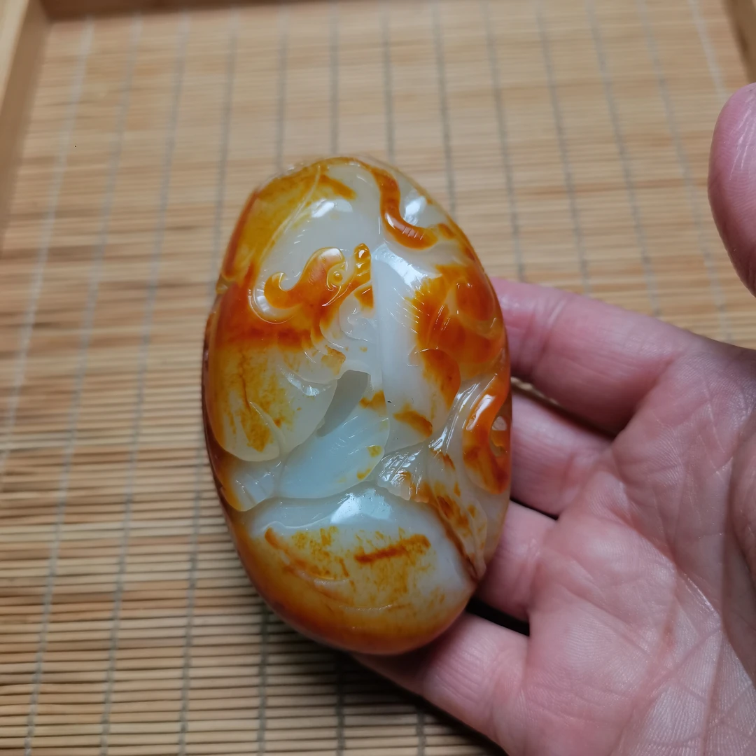 新疆和田玉下山虎281克