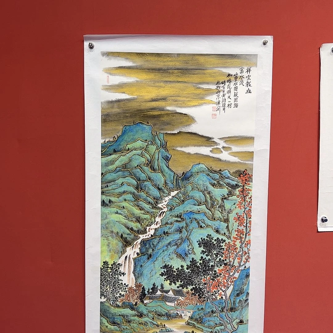国画李川浦画家作品