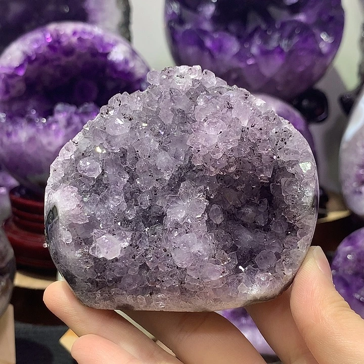 未镶嵌珠宝半成品紫晶