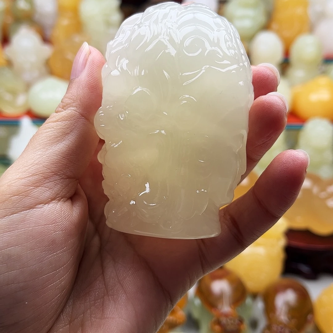 一***人石材佛魔兽吧摆件