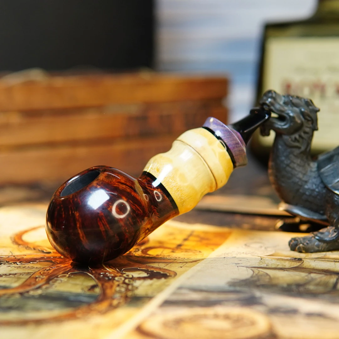 竹节手工斗，国师手工 空腔大气室 竹节手工斗