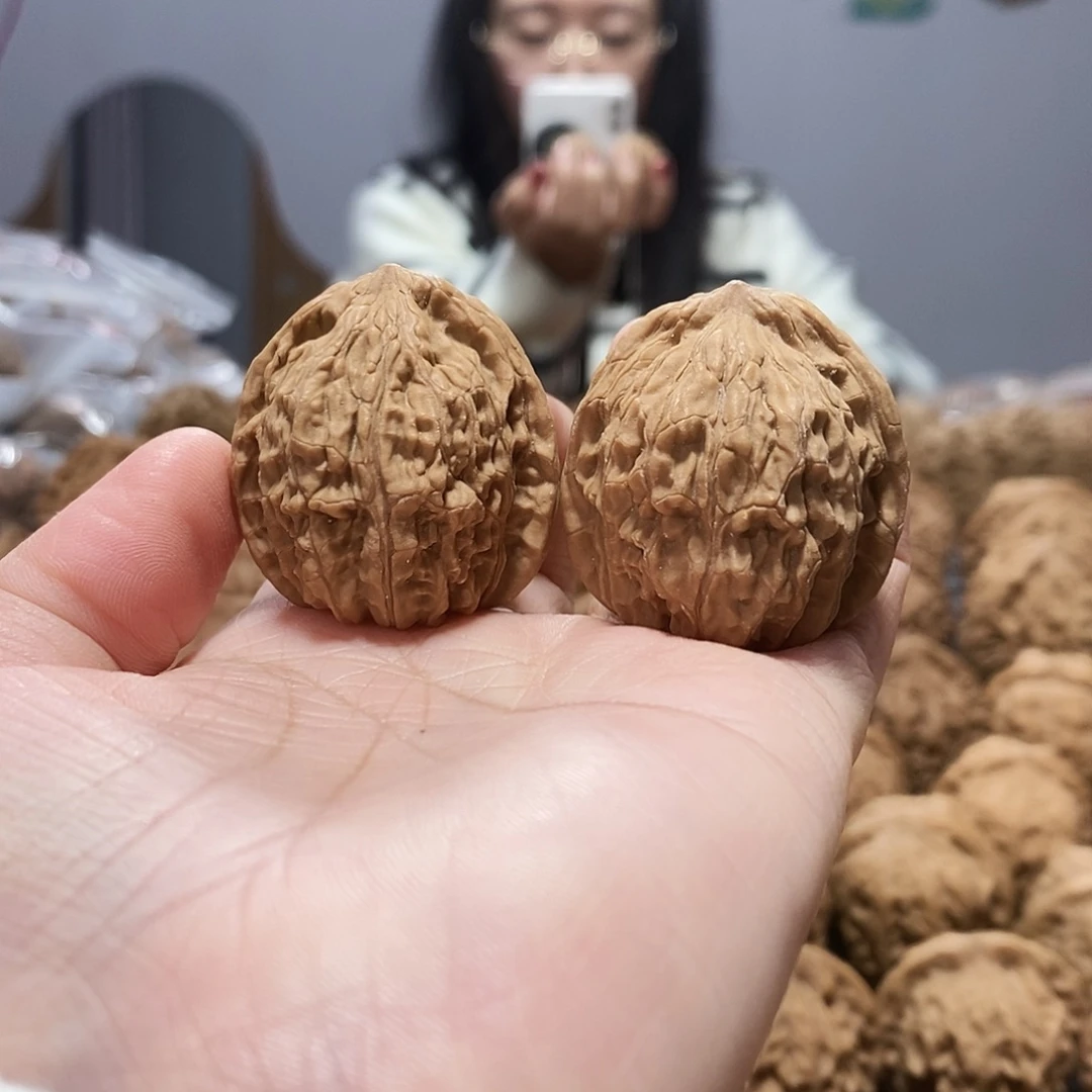 文玩核桃吊坠石狮子34