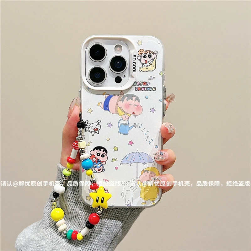 磨砂彩银适用苹果17/iPhone/华为荣耀/OPPO/VIVO/小米手机壳保护