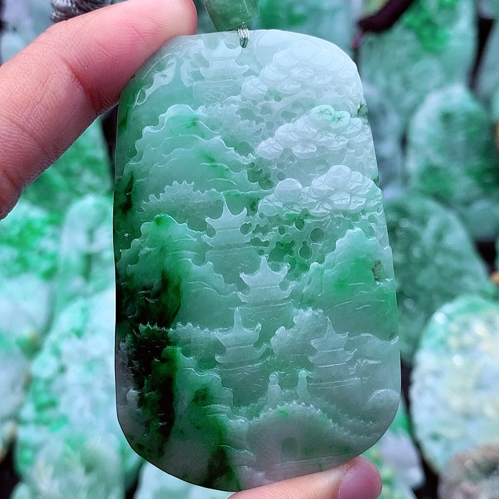 翡翠吊坠(不含链)未镶嵌