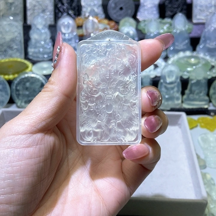 岫玉未镶嵌吊坠?***苒吊坠